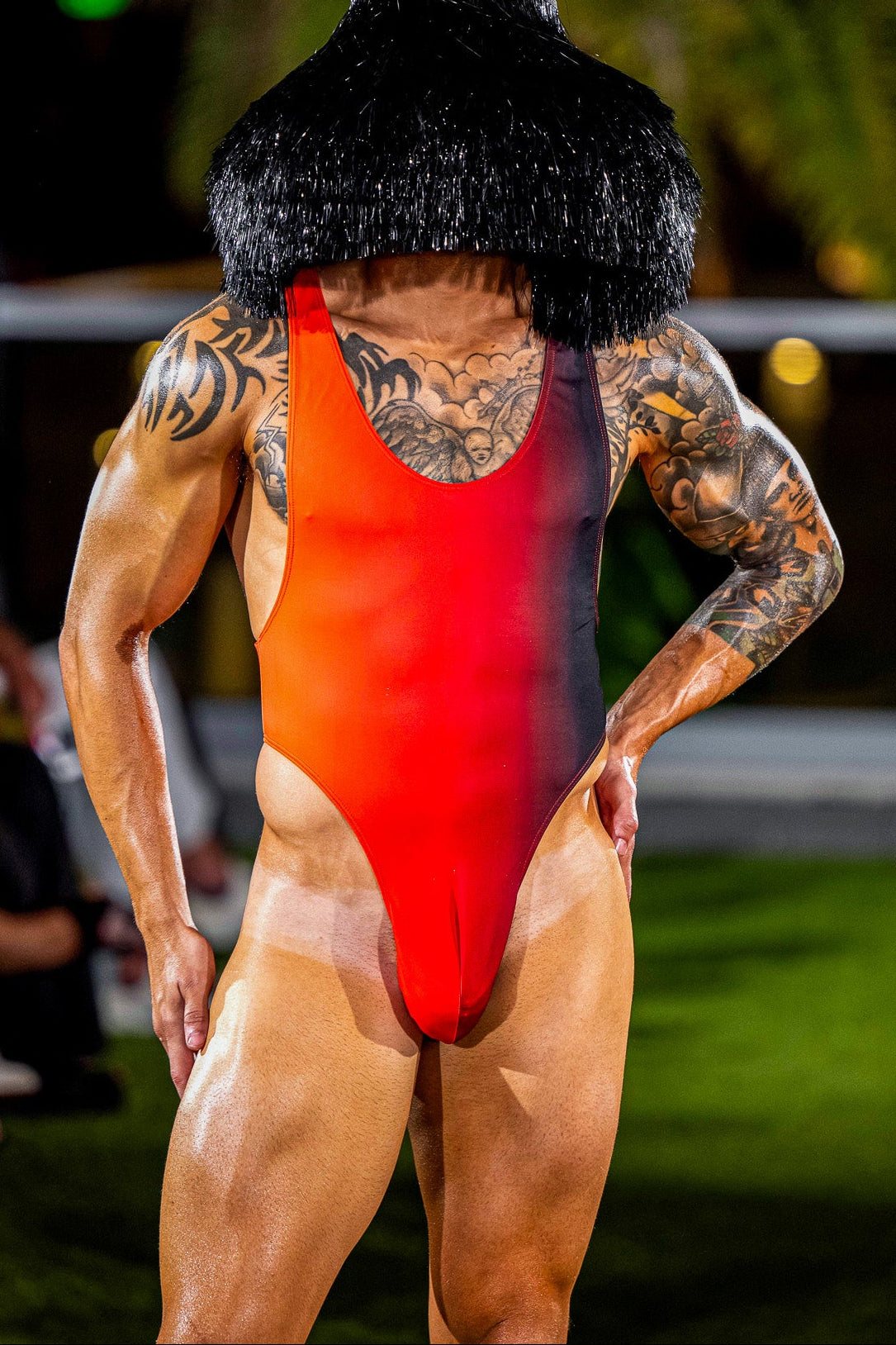 Scoop Me Up Bodysuit - Heat Index Ombré