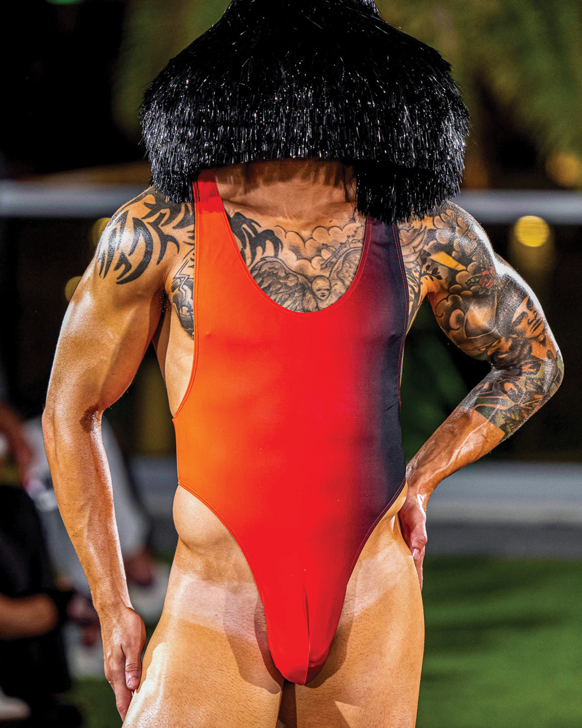 Scoop Me Up Bodysuit - Heat Index Ombré